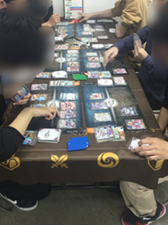 ミリオンアーサーTCG 体験会風景